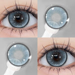 Eyeshare Softlens Blue 1Pasang 14.0mm-14.5mm Lensa Kontak Warna Normal Softlen