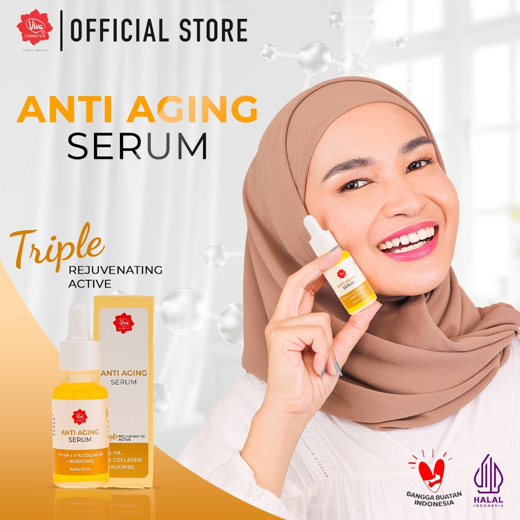 Viva Anti Aging Serum with Sodium Hyaluronate (HA) & Collagen (20ml)