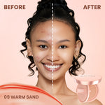 Hanasui Serum Cushion - Flawless Natural Dewy Finish UVA & UVB Protection Perfect Coverage Menyamarkan Pori-Pori Garis Halus Noda Wajah