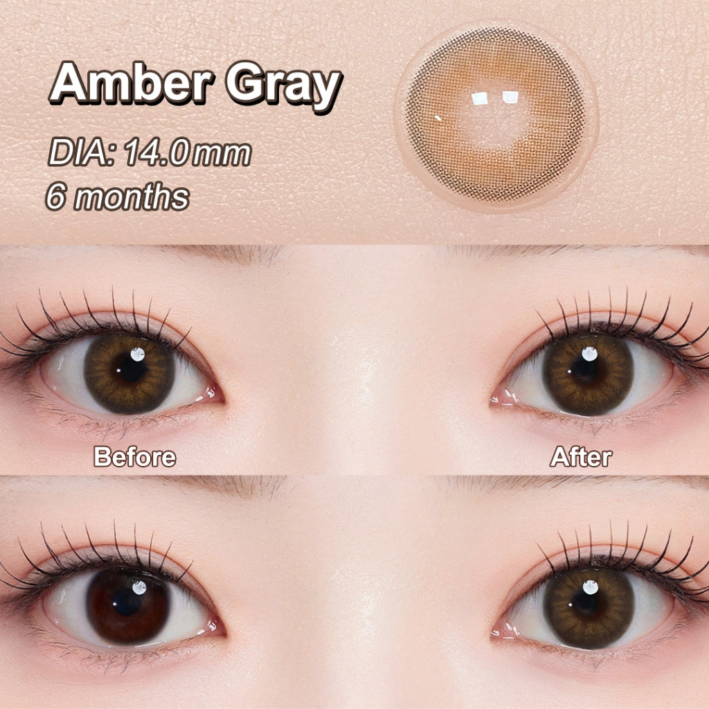 [Direkomendasikan]Magister Softlens Normal 1 pasang lensa kontak warna Fashionable dan serbaguna diameter 14.0mm softlens softlens mata softlens mata korea