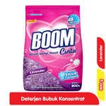 Boom Deterjen Cair Lavender 750 ml / Boom Deterjen Bubuk Rose Ceria 800 g / Boom Deterjen Bubuk Lavender 800 g