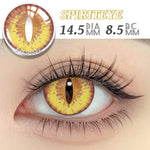Eyeshare Softlens 14.5MM 1Pasang Lensa Kontak Putih Buta Putih Cosplay Mata Halloween Softlen