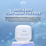 Jejuby Gluta Rice Clay Mask - Masker Pemutih Muka - Bleaching Muka