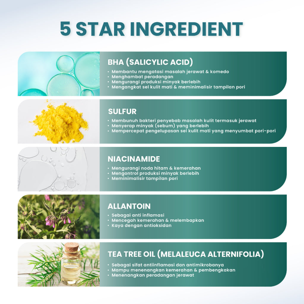 ADLEEVA Acne Blemish Spot Treatment - Totol Jerawat Tanpa Bekas