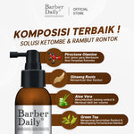 Barber Daily 2in1 Hair Tonic 140mL -  (Improved Formulation)