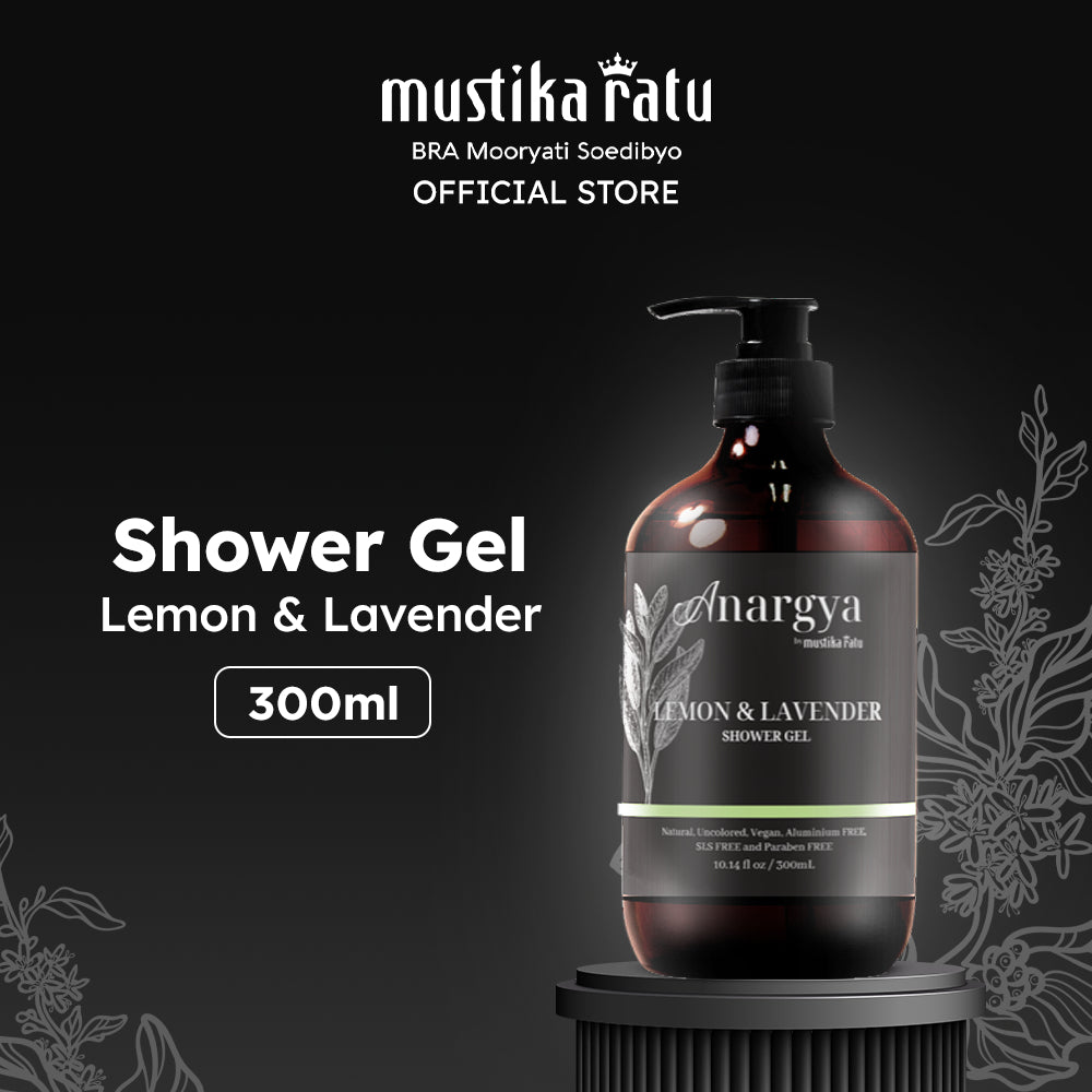 Anargya by Mustika Ratu Shower Gel Sabun Mandi Aroma Lemon & Lavender