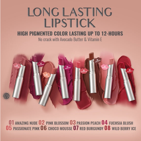 AZZURA Longlasting Lipstick Lipstik Tahan Lama