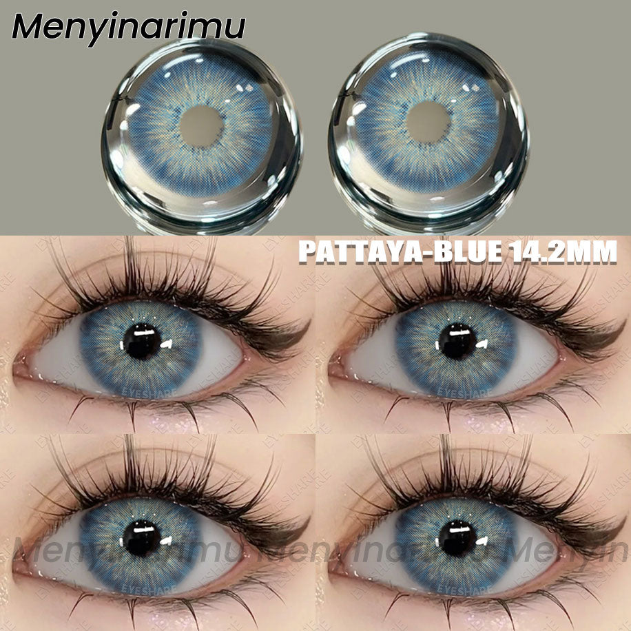 Eyeshare Pattaya Softlens Minus(-1~-6) 14.2mm Softlens Gray Lensa Kontak Soflen