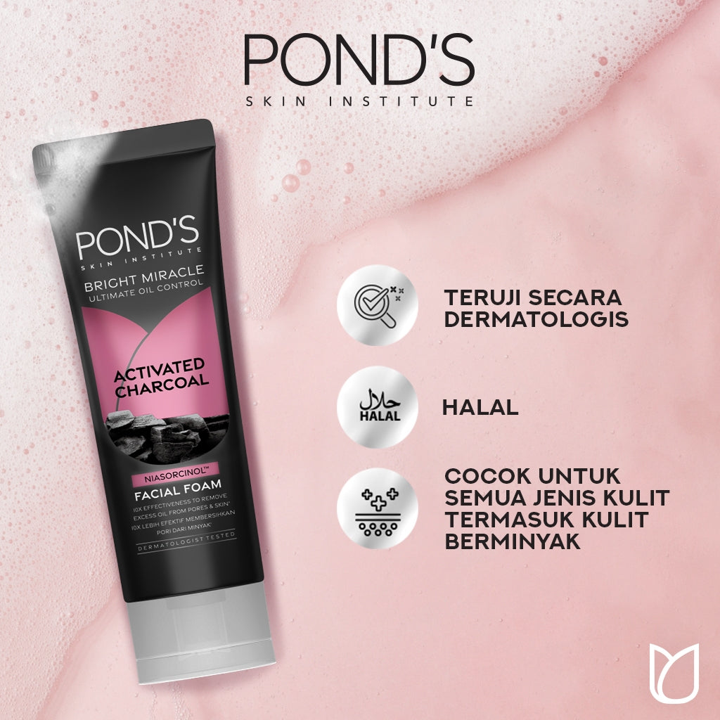 Pond's Bright Miracle Ultimate Oil Control Facial Foam 50G