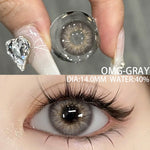 [COD] OMG softlens Minus, lensa kontak berwarna Minus (-1.00 s/d -8.00), sekali pakai tahunan