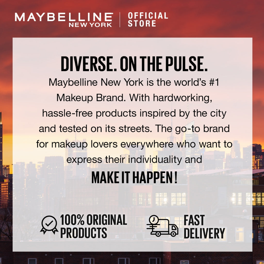 MAYBELLINE OFFICIAL Define And Blend Mechanic Eyebrow Pencil Make up - 0.16gr - Grey Brown (Pensil Alis Untuk Alis Tampak Tebal & Natural)