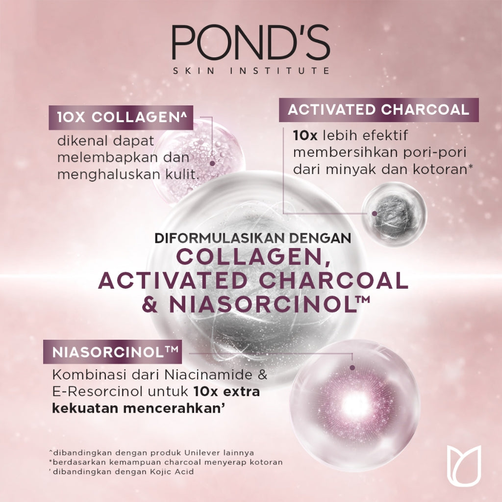 Pond's Bright Miracle Ultimate Oil Control Facial Foam 100G x2