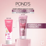 Ponds Bright Miracle Ultimate Clarity Facial Foam 100g x3- Sabun cuci muka dengan 20x Kekuatan Mencerahkan & Menutrisi