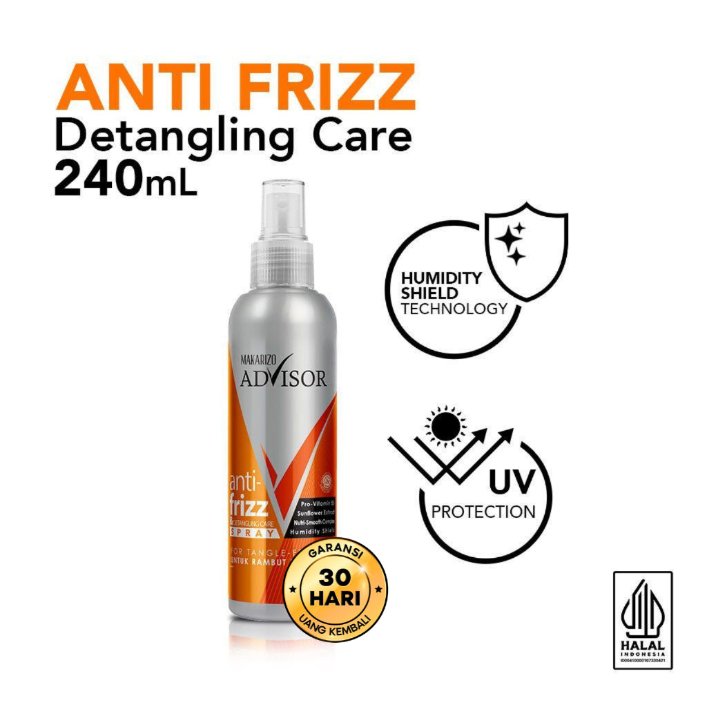 Makarizo Advisor Anti Frizz & Detangling Care Spray 240 mL