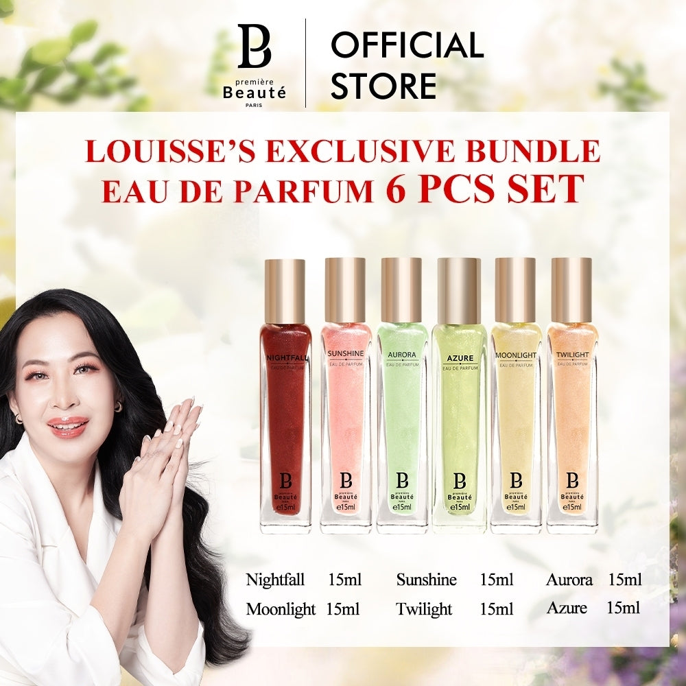 [Louisse Bundle] PREMIERE BEAUTE Perfume 6Pcs Set Fashion Neon Series Parfum 15ml Eau De Parfum Tahan Lama 24 hours EDP Men Women Perfume BPOM & Halal 2 louisse