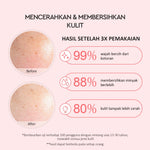 Glad2Glow Pomegranate Niacinamide Brightening Clay Stick Masker Glad2Glow Masker Wajah  Masker Brightening Masker Glowing Mud Masker Clay Masker Pencerah Wajah Masker Mencerahkan Clay Mask Brightening Clay Stik Pembersih Komedo Masker Stik Masker Muka