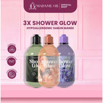 3X Madame Gie Shower Glow - Hypoallergenic Sabun Mandi Body Wash