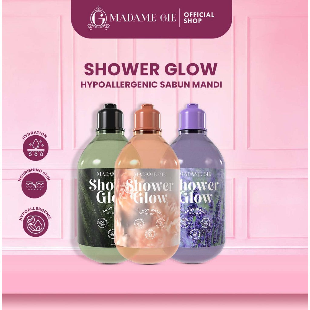Madame Gie Shower Glow - Hypoallergenic Sabun Mandi
