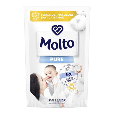 MOLTO ALL IN ONE PELMBUT PAKAIAN 650ML/DETERGENT CAIR/LAUNDRY DETERGENT/MOLTO PURE SOFT/PARFUMLILY BOOST/LUXURY PARFUM/CASABLANCA