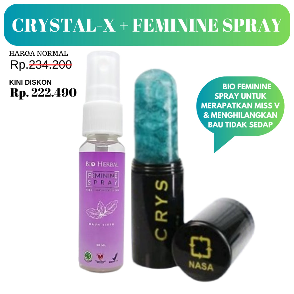(KEMASAN BARU) CRYSTAL X NASA Cristal X Nasa Original Keristal X Kristal X NCX Asli