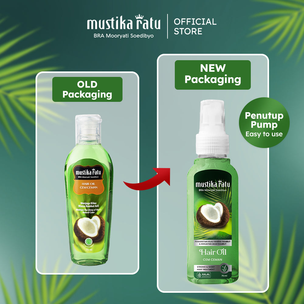 Mustika Ratu Twinpack Minyak Cemceman 75ml