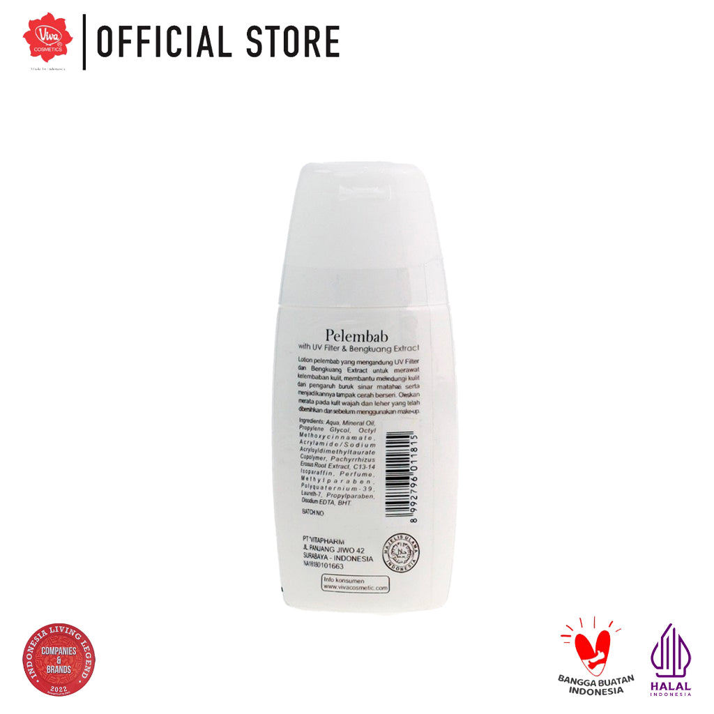 [Super Pack !!!] Viva Pelembab Bengkuang (UV FILTER) - 30 ml - (2 pcs)