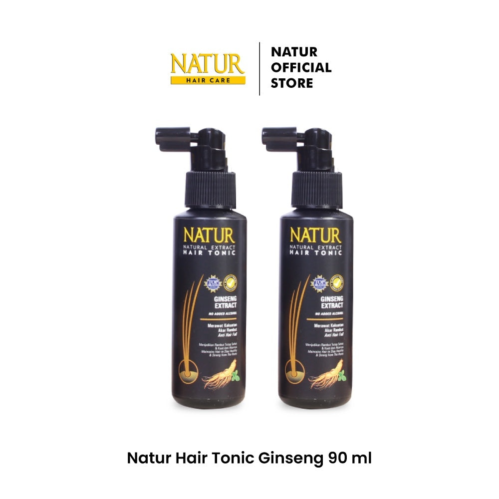 Twinpack Natur Hair Tonic 90ml  - Paket Tonik Rambut 2 pcs