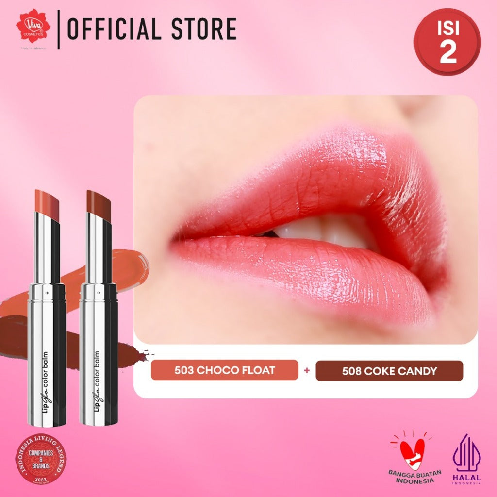 [PROMO - Super Pack !!!] Red-A Lip Glo Ombre - 3 in 1 (LIPBALM, LIPGLOSS & LIPSTICK)