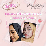 Noera Paket 2 Box Collagen Drink Bundle Improved Formula | Minuman Kolagen | Minuman Pencerah Kulit with L-Glutathione