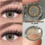 Eyeshare Venice Softlens Gray 1Pasang 14.2mm Lensa Kontak Soflen Soflens