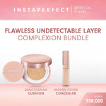 Instaperfect Flawless Undetectable Layer Complexion Bundle (Skincover Air Cushion+Skinveil Cover Concealer)