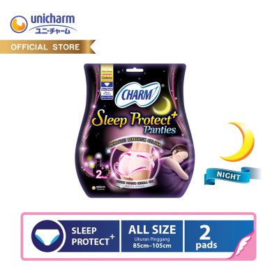 Charm Sleep Protect+ Celana Pembalut Wanita 2 pcs