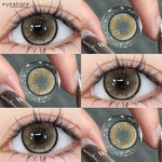 Eyeshare Softlens Madrio Softlens 1Pasang 14.0mm Purple Blue Brown Red Softlens