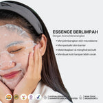 NPURE Sheet Mask Noni / Relax Me / Masker Wajah Kulit Sensitif Kemerahan Hypoallergenic / Biodegradable/ Ceramide