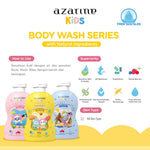 Azarine Kids Huggy Hypocare Body Wash 300ml Sabun Bayi Kids SLS FREE with Natural Ingredients untuk kulit sensitif all skin types
