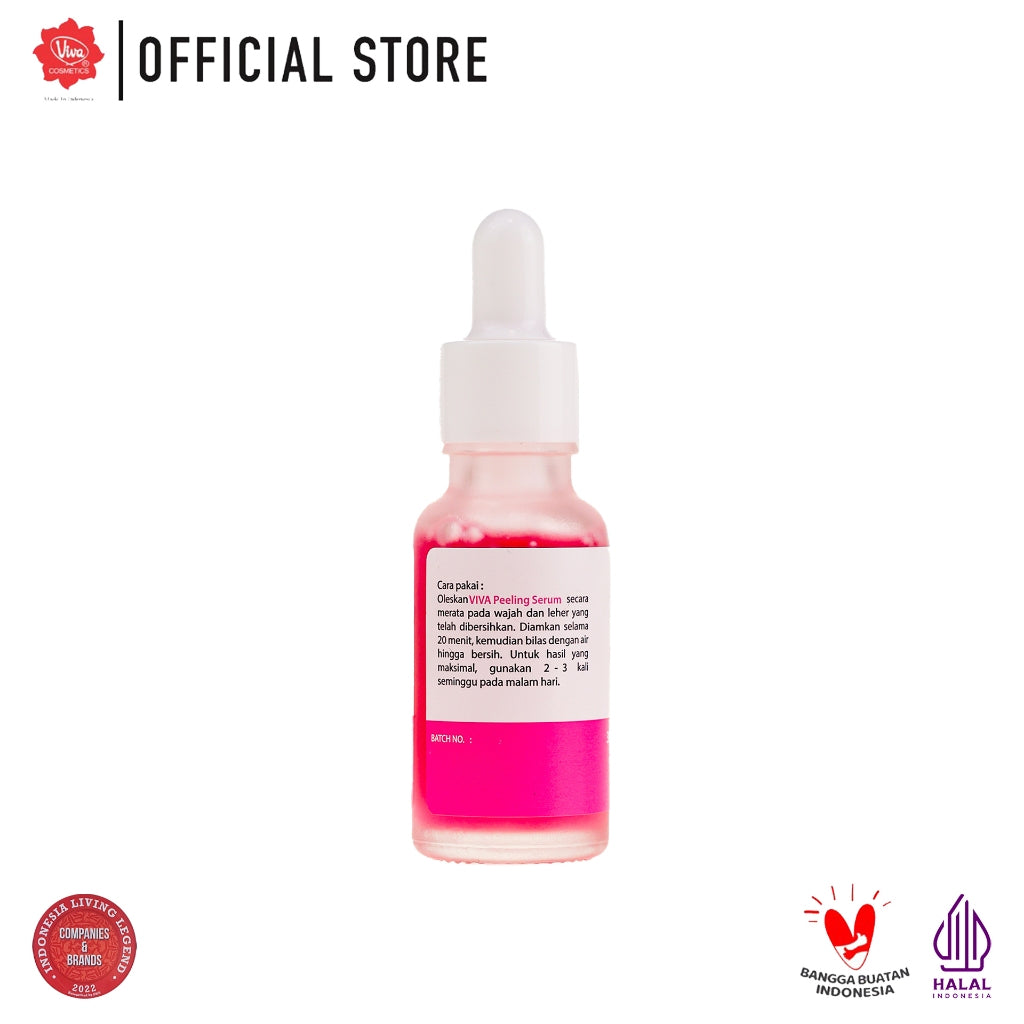 Viva Peeling Serum with Glycolic Acid (AHA), Salycilic Acid (BHA), Gluconolactone (PHA) - 20ml