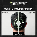 Garnier Men Sampo Pewarna Rambut Cokelat / Hitam20 ml