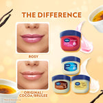 Vaseline Lip Therapy Creme Brulee 7gr - Pelembab Bibir - Lip Balm