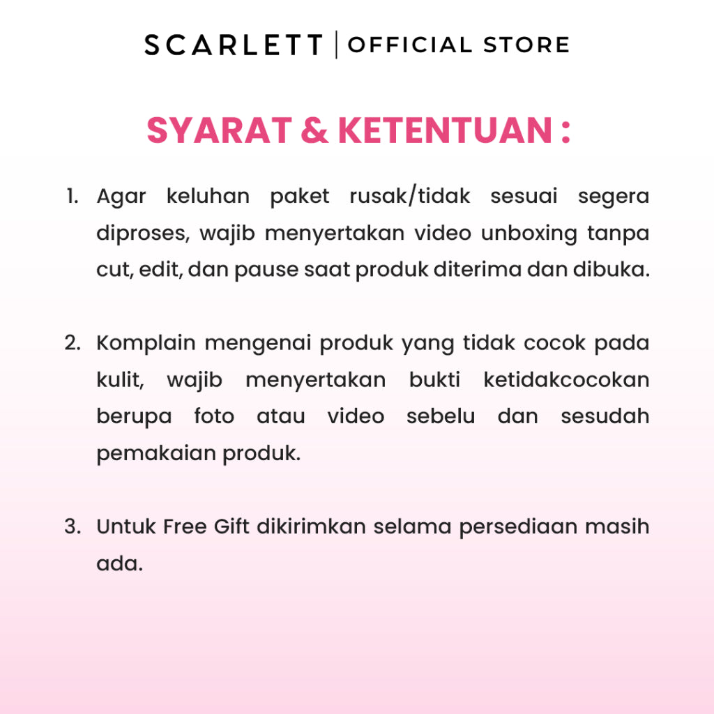 Scarlett Whitening Body Cream Jolly Twin Pack Mencerahkan dan melembabkan kulit
