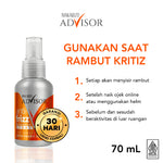 Makarizo Advisor Anti Frizz Detangling Care 70mL - Anti Kusut / Anti Frizz