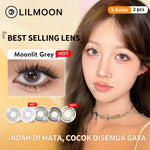 [Fuji Favorite] Lilmoon Softlens Kualitas Jepang softlens NORMAL natural contact softlens/softlens warna/Lensa kontak/Japan lens/Lensa minus/softlens brown/Grey