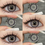 Eyeshare Ocean Darkgray Softlens 1Pasang 14.2mm Big Eyes Softlen Lensa Kontak Warna soflens