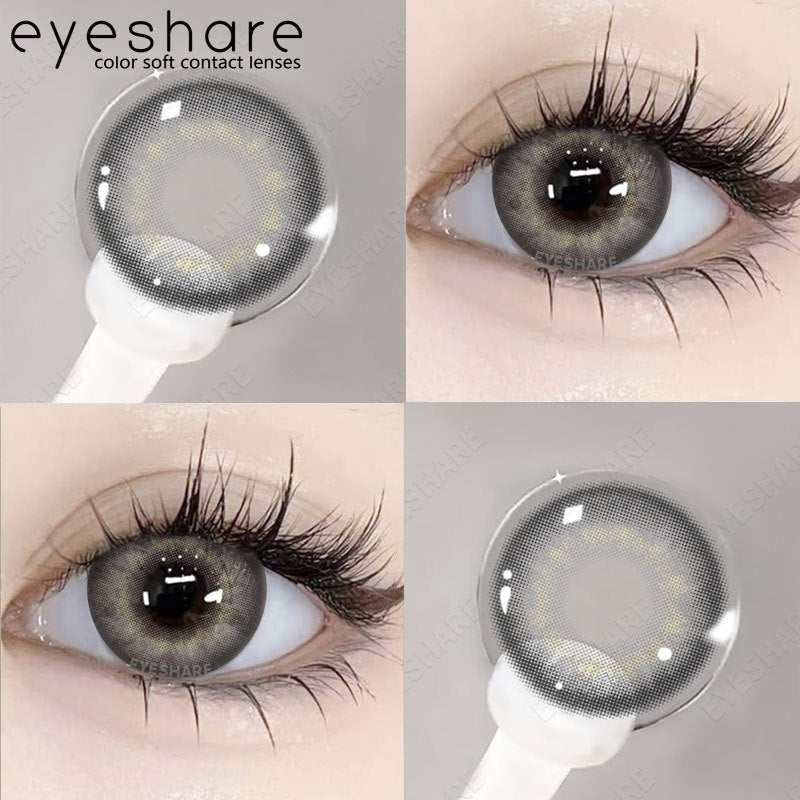 Eyeshare Softlens Lemon Gray 14.0mm 1 Pasang Lensa Kontak