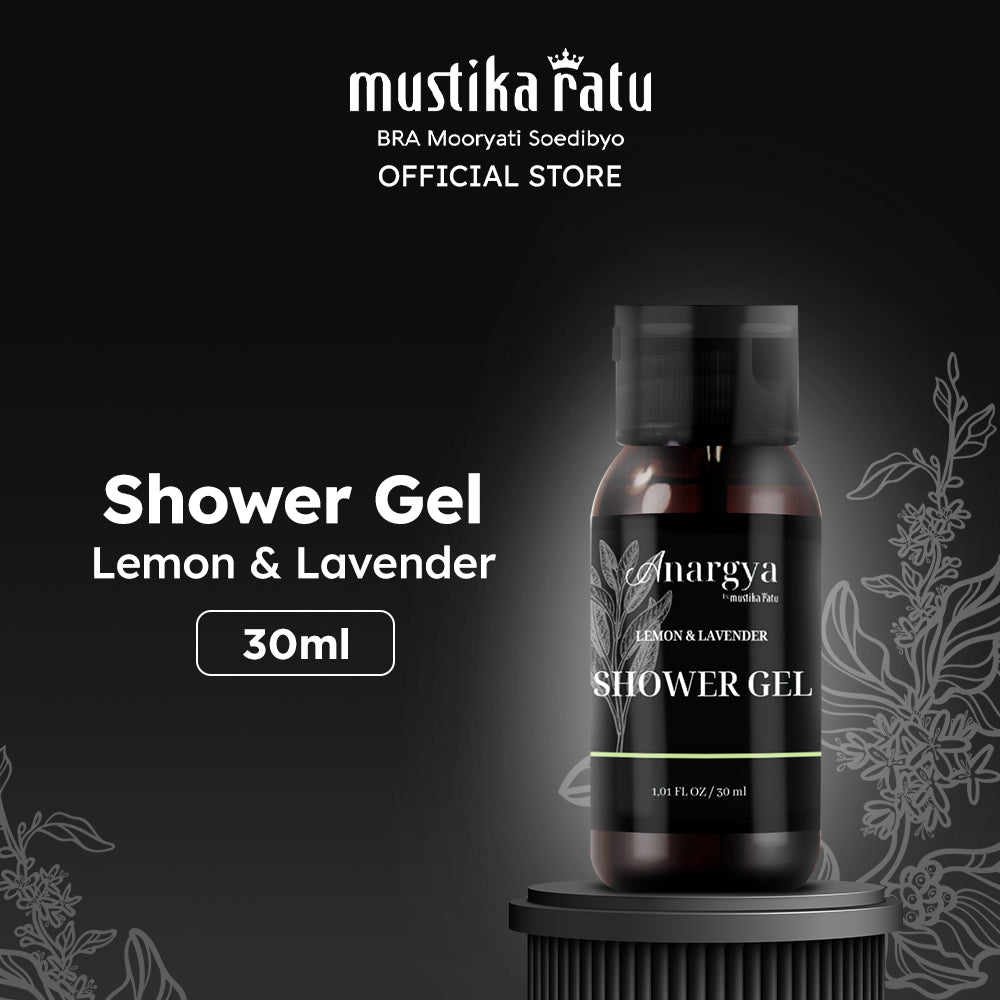 Anargya by Mustika Ratu Shower Gel Sabun Mandi Aroma Lemon & Lavender 30ml