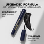 YOU Lashtension Enhancing Fiber Mascara Maskara Waterproof Tahan 12 Jam Lash Lift Kosmetik Mata