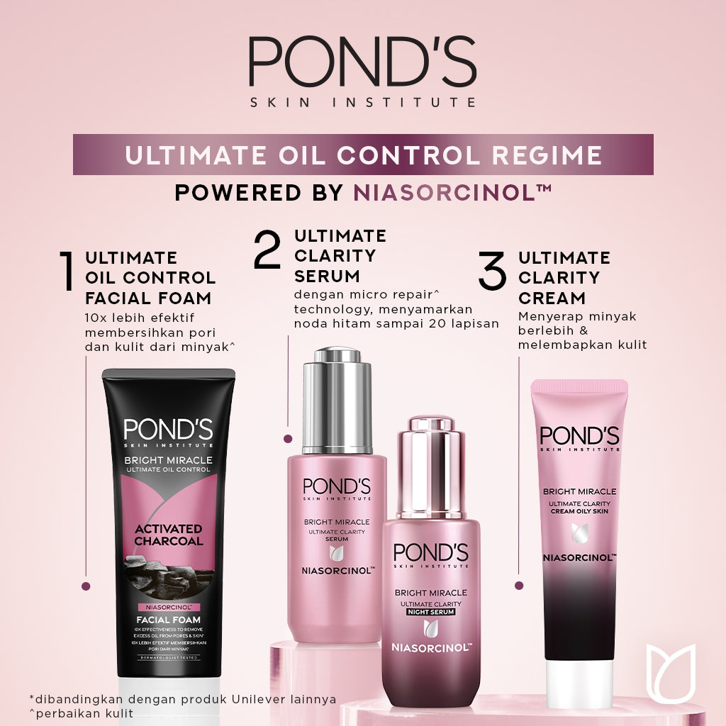 Pond's Bright Miracle Ultimate Oil Control Facial Foam 50G