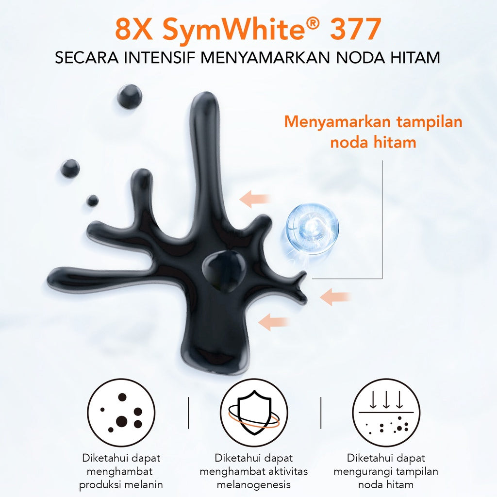 YOU Symwhite 377 Radiance Up Brightening and Exfoliating Essence with Centella + Niacinamide + PHA Atasi Bekas Jerawat and Dark Spot