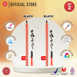 [Super Pack !!!] Viva Queen Eye Brow Pencil (WATERPROOF, SMUDGEPROOF & TRANSFERPROOF)  - tersedia 3 varian warna