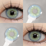 Eyeshare Softlens Boston Blue 1 Pasang 14.2mm Lensa Kontak Mata Yang Lucu