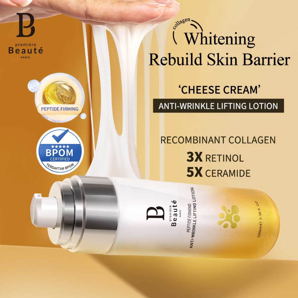 [Louisse Bundle] PREMIERE BEAUTE Peptide Firming Anti-Wrinkle Lifting Lotion 100ml 3PCs Set [BPOM] Anti-Aging Anti Wrinkle Fine Line [LIVE]